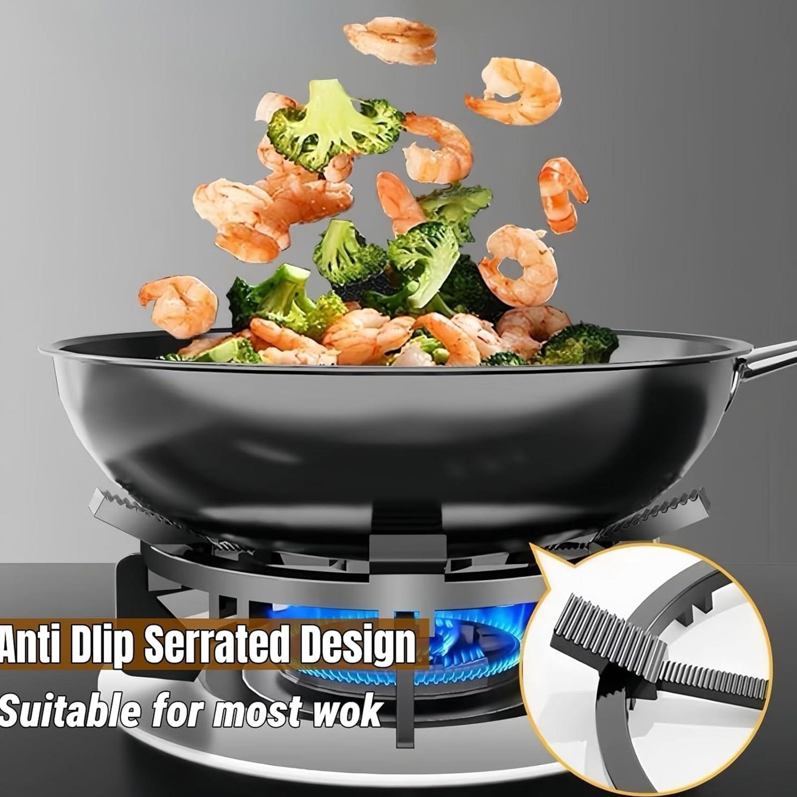 Camping Cooking Ring - ストーブレストリング ストーブスタンド 滑り止め爪付き 鍋ラック キッチン レストラン
