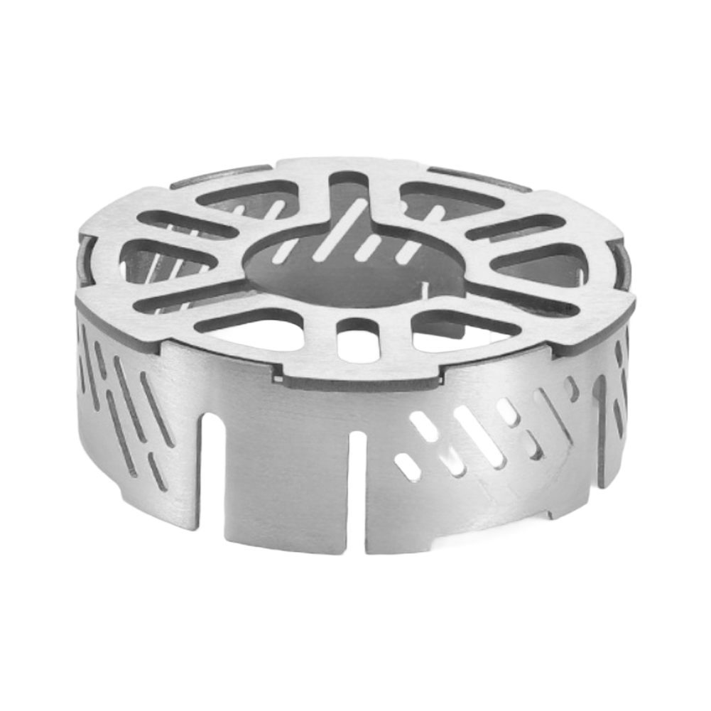 Camping Cooking Ring - キャンプストーブ用ステンレス製風防リング、耐久性、安定性、効率性を考慮して設計された、屋外調理用