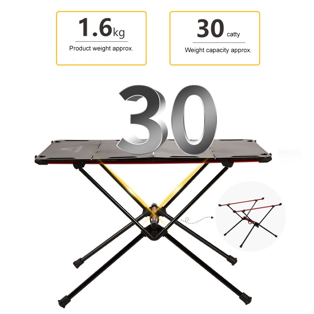 Camping Outdoor Cooking Table - 折りたたみキャンプテーブル 軽量アウトドア折りたたみテーブル アルミ合金製折りたたみテーブル 多機能ビーチBBQクッキングテーブル