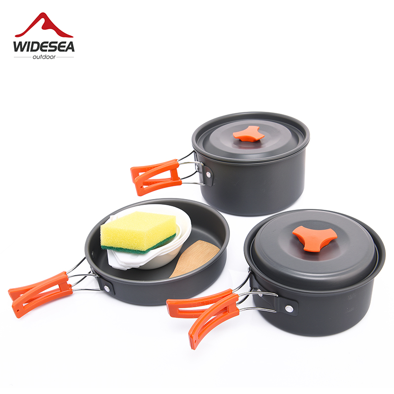 Camping Cooking Pack - 幅の屋外キャンプ調理器具セット、食器、調理カトラリー、調理器具、調理器具、ハイキング、ピクニック、旅行用品、観光調理器、釣り