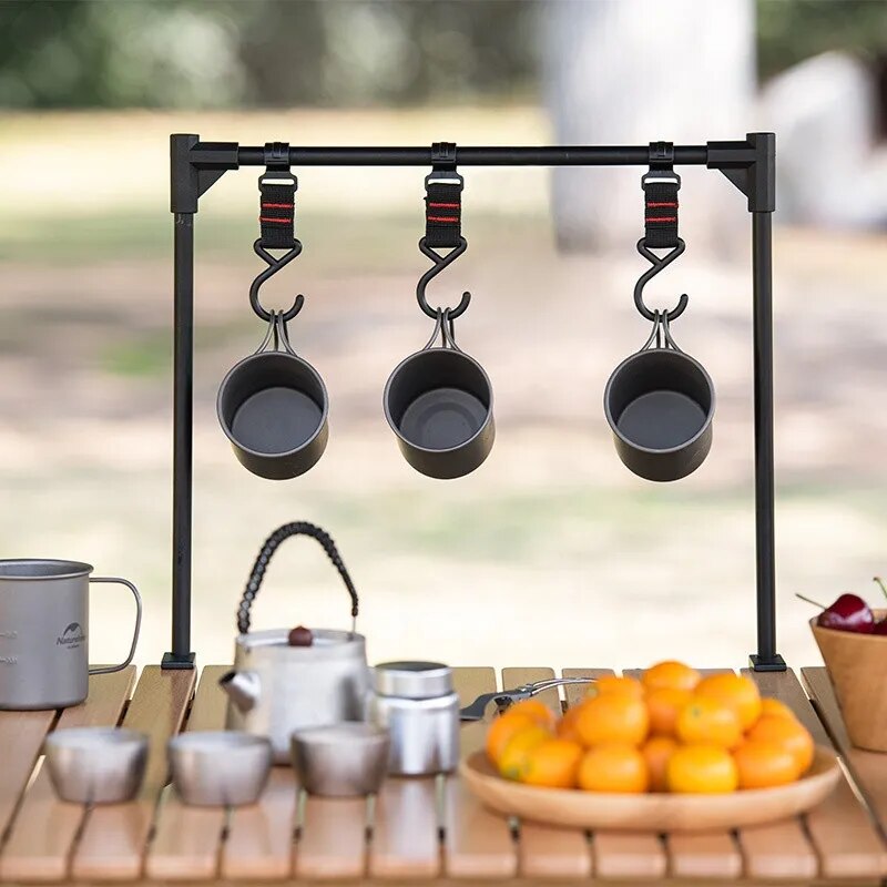 Westtune屋外デスクトップ収納ラックキャンプ用食器吊り - Camping Outdoor Cooking Table のレビューと価格