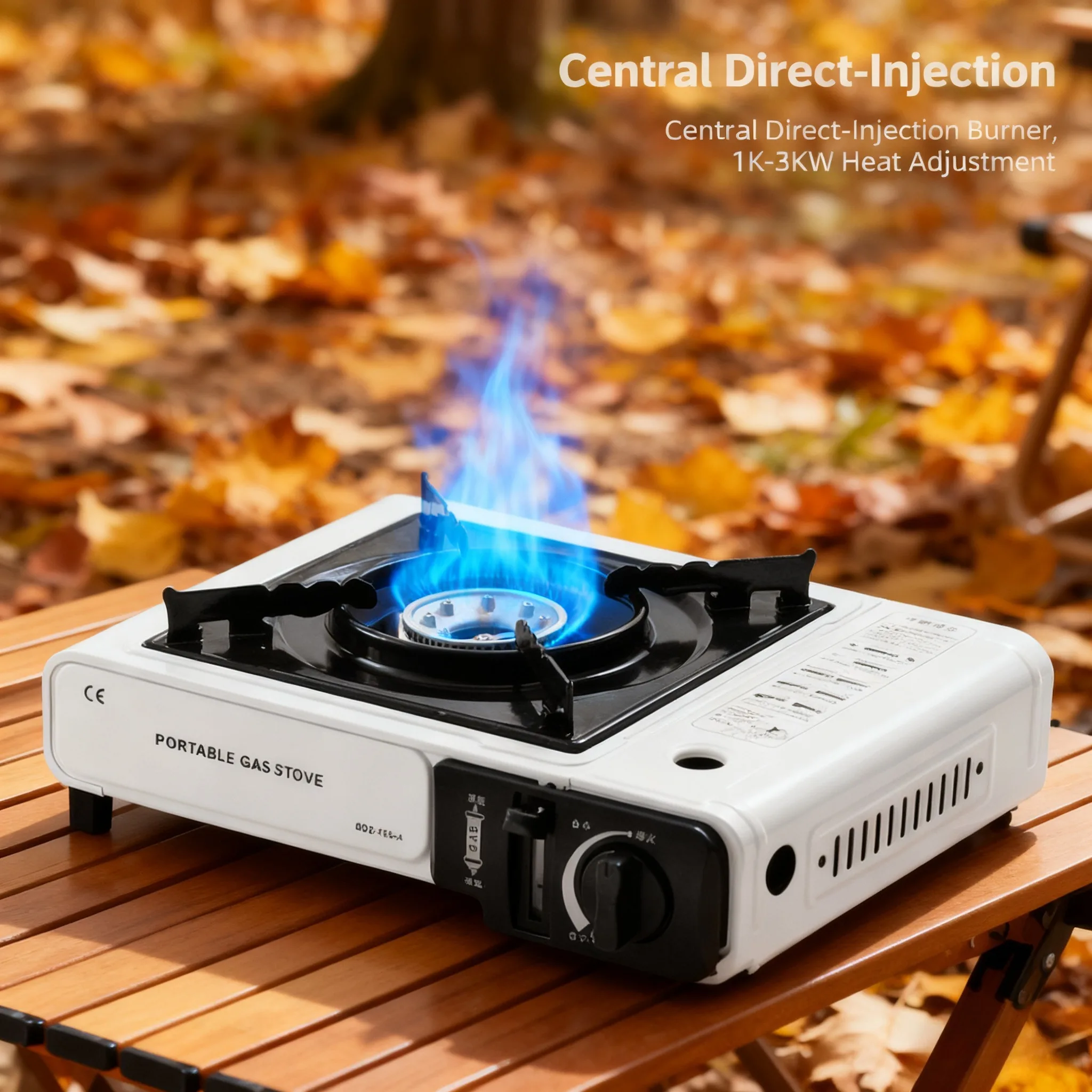 ポータブル屋外ガスストーブ、キャンプ、バーベキュー、ハイキン - Camping Cooking Ring のレビューと価格