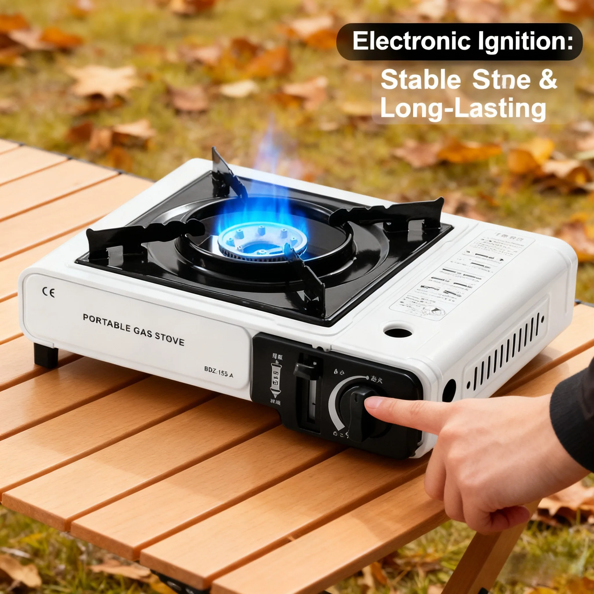 ポータブル屋外ガスストーブ、キャンプ、バーベキュー、ハイキン - Camping Cooking Ring のレビューと価格