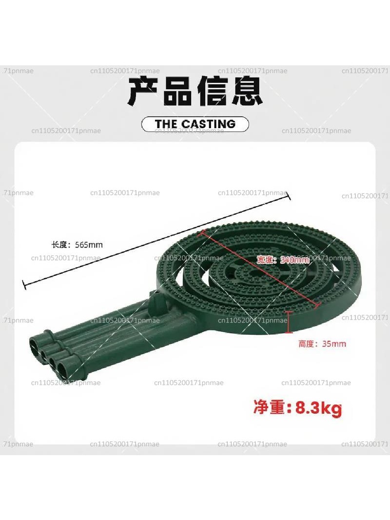 鋳鉄製4口ガスバーナー - キャンプ、料理、業務用向け高出力 - Camping Cooking Cast Iron のレビューと価格