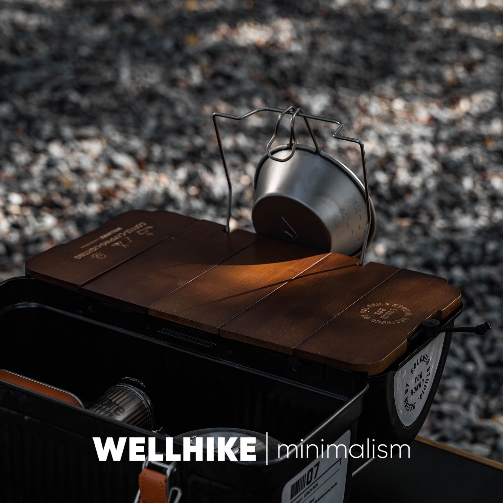 WELLHIKE ランチボックス 5 つ折り木製ボードテクス - Camping Cooking Box のレビューと価格