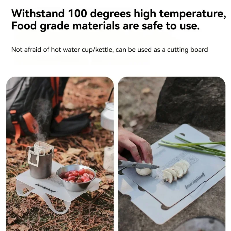 キャンプ用屋外折りたたみ式PPテーブル 耐熱コンパクトダイニ - Camping Cooking Dining Set のレビューと価格