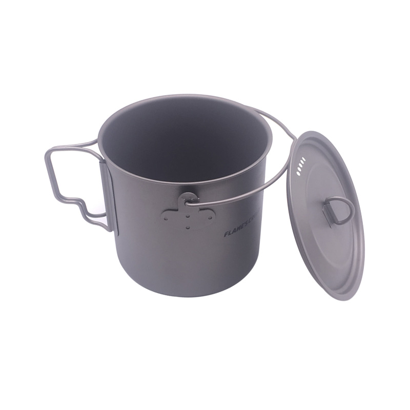 FLAME'S 信条 1100 ミリリットル 1950 ミリ - Camping Cooking Pots And Pans Set のレビューと価格