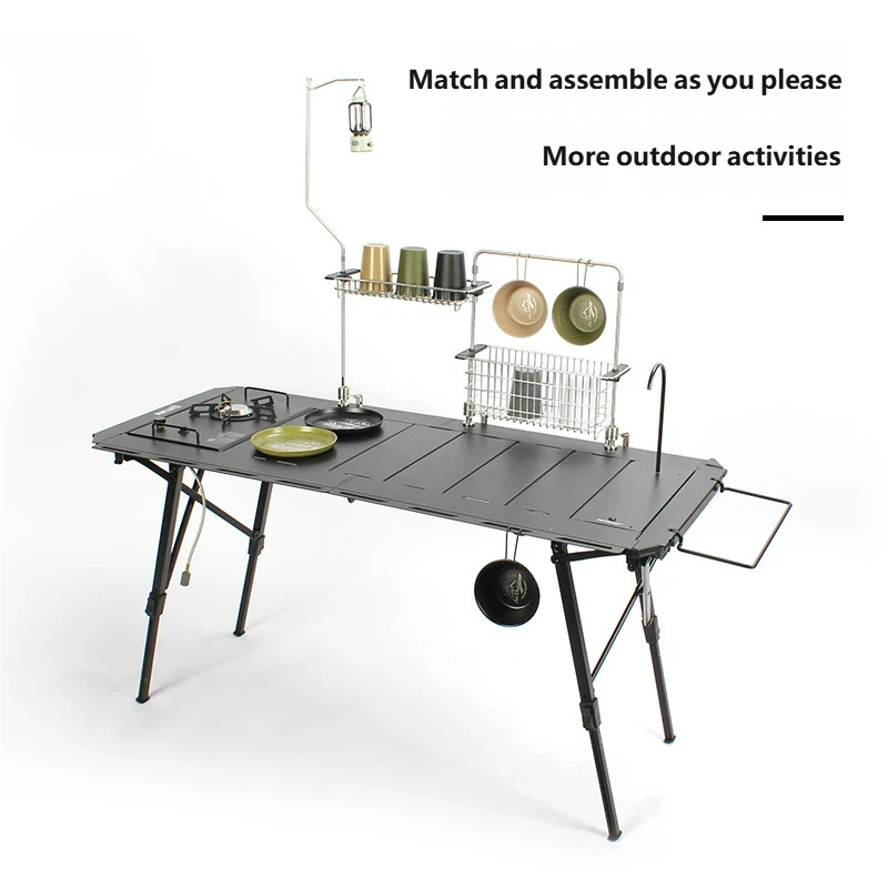 ポータブルアルミ合金 Igt テーブル屋外キャンプ折りたたみ - Camping With Cooking のレビューと価格