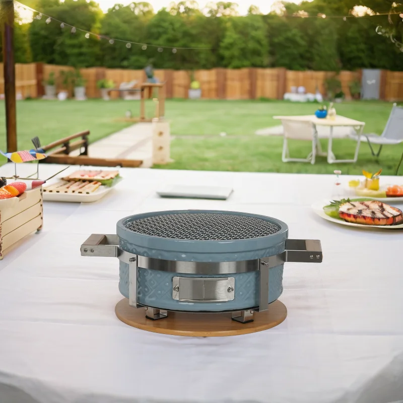 日本の陶磁器製 室内/屋外兼用 セラミック製 炭火 高圧 無 - Japanese Camping Cooking のレビューと価格