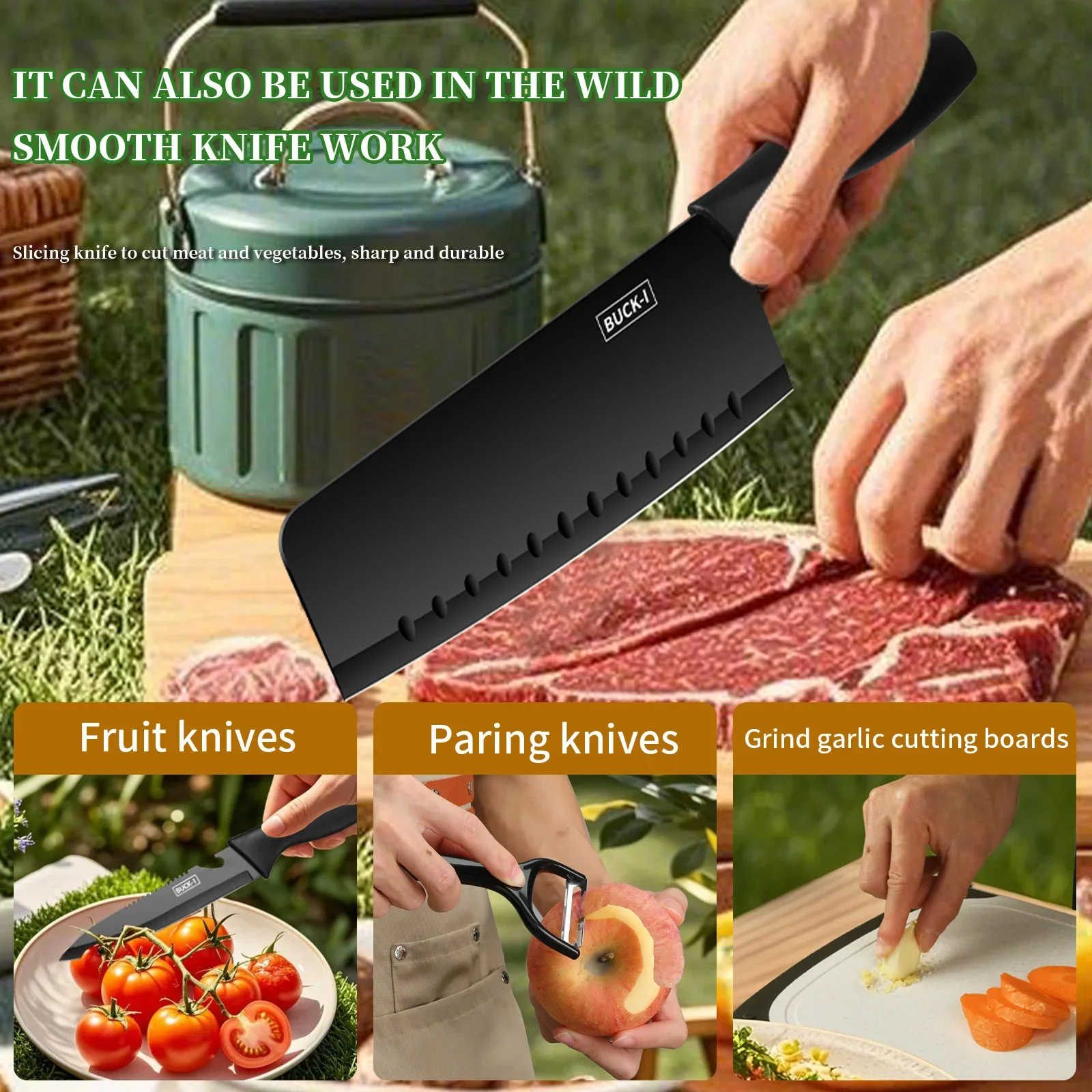 ポータブルアウトドア用品 10 個セット アウトドア バーベ - Camping Cooking And Dining Set のレビューと価格