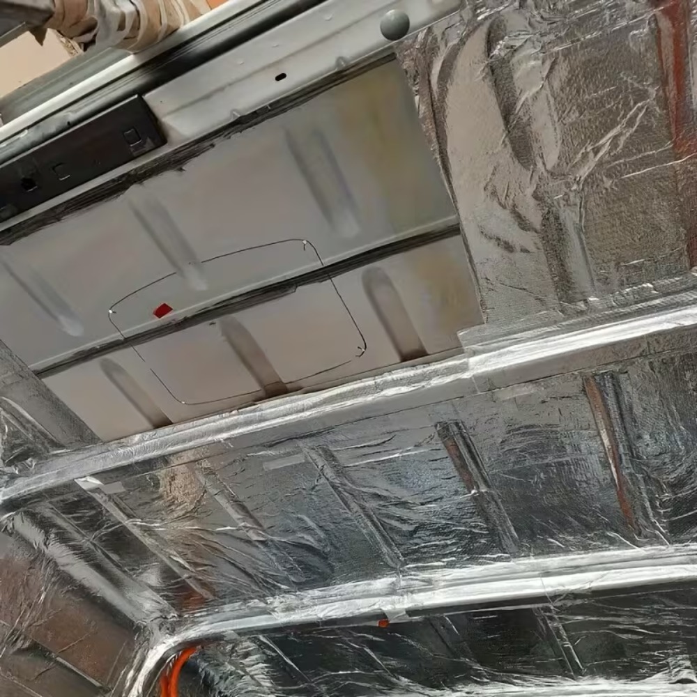 50枚入りバリューパック 車用遮音断熱マット 車両用ヒートシ - Aluminum Foil Heavy Duty のレビューと価格