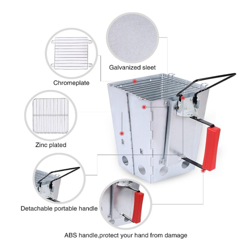 1個入り 折りたたみ式キャンプグリル＆チムニースターター 屋 - Charcoal Chimney Starter のレビューと価格