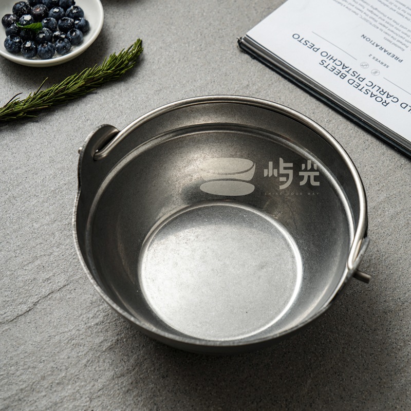 レトロな三層構造のスチール製キャンプ用小型調理鍋、アルコール - Japanese Camping Cooking のレビューと価格