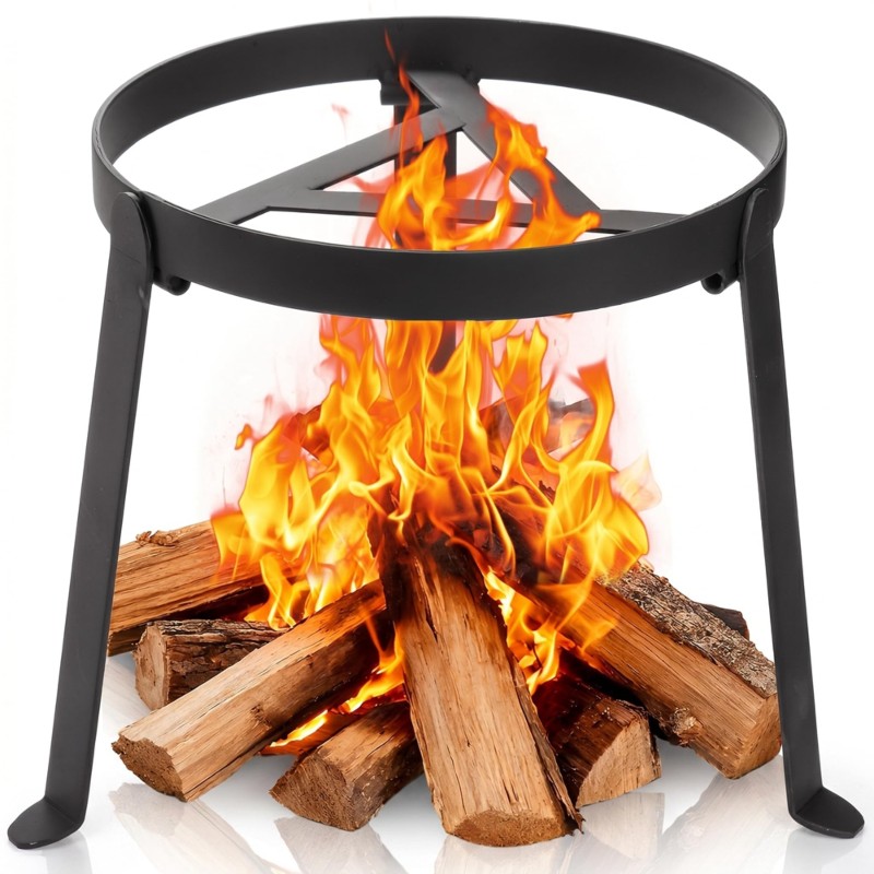 【大セール！】 折りたたみ式キャンプ三脚グリル、焚き火調理ス - Camping Cooking Open Fire のレビューと価格