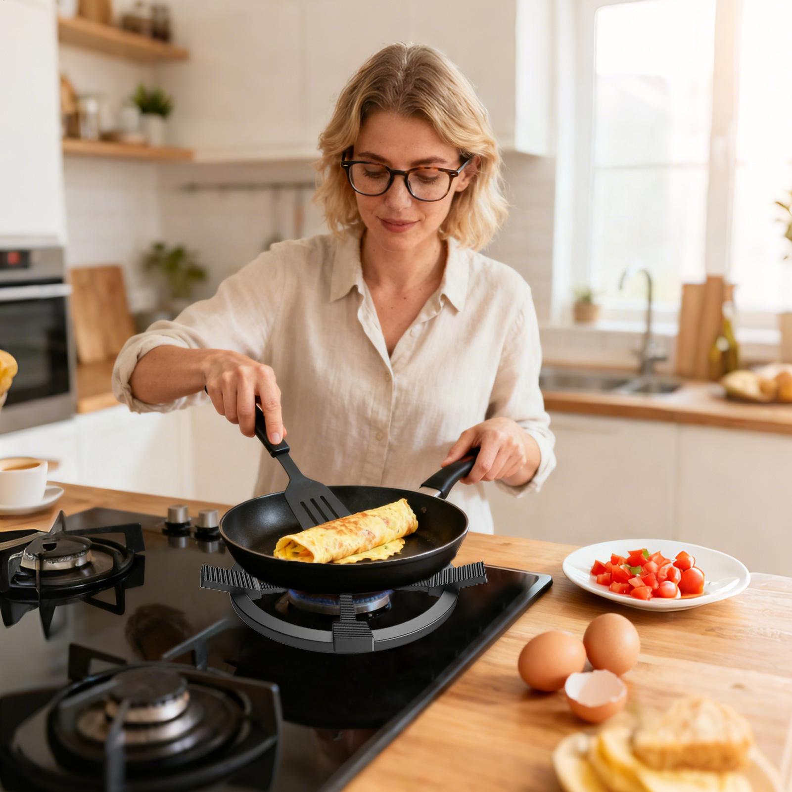 ストーブレストリング ストーブスタンド 滑り止め爪付き 鍋ラ - Camping Cooking Ring のレビューと価格