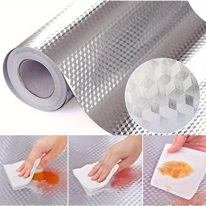 YITAPE キッチン用アルミホイルステッカー 自己粘着性  - Aluminum Foil Heavy Duty のレビューと価格
