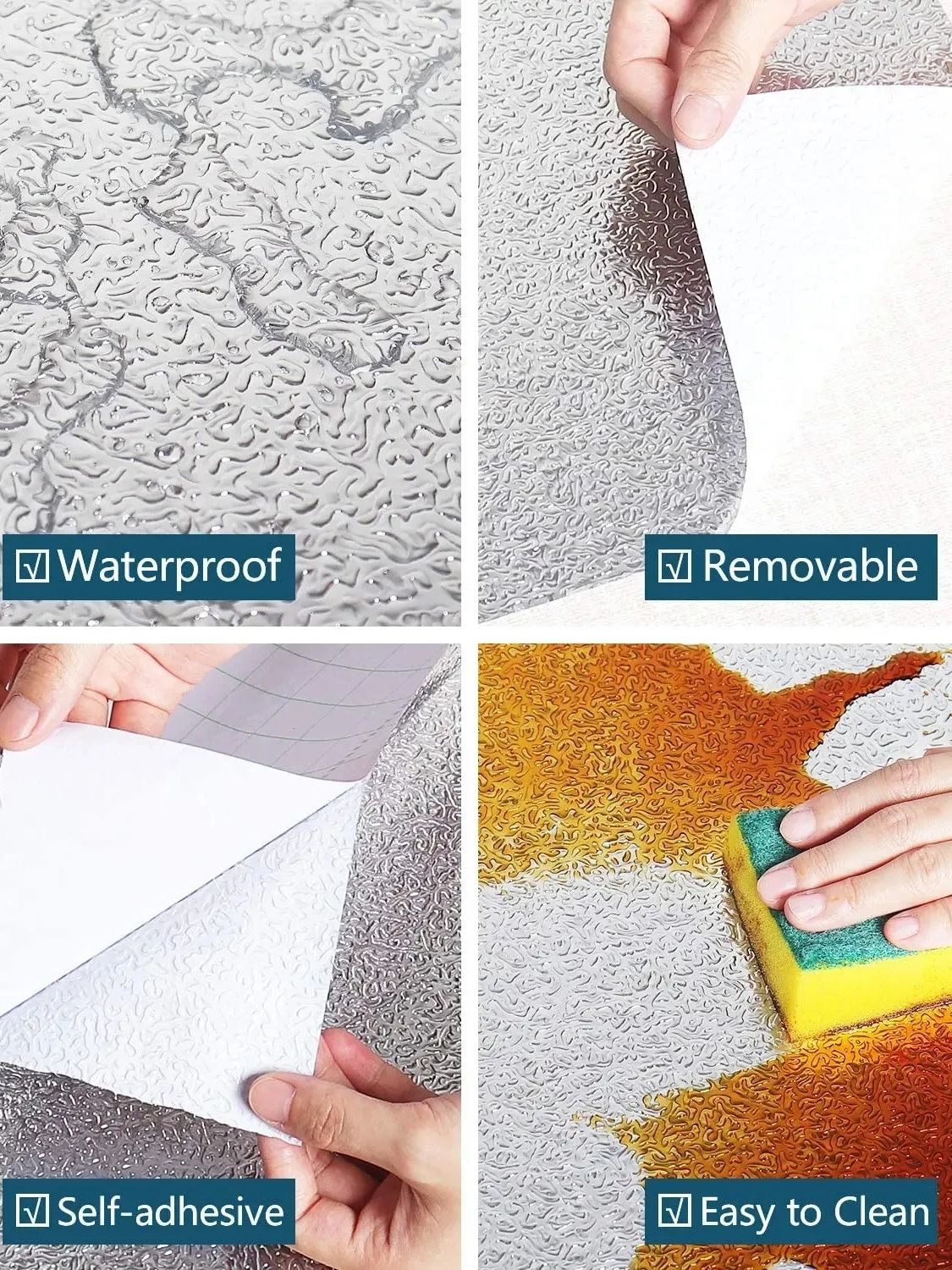 YITAPE キッチン用アルミホイルステッカー 自己粘着性  - Aluminum Foil Heavy Duty のレビューと価格