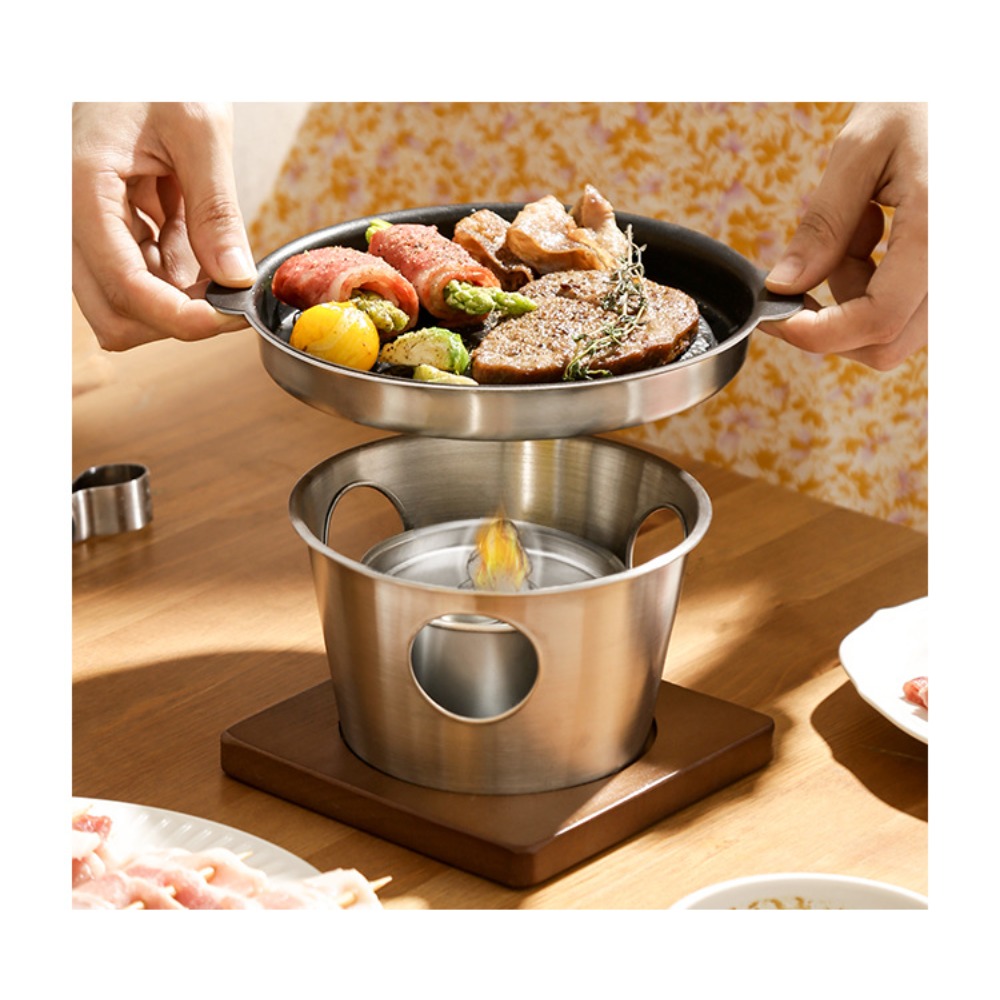 ミニBBQ韓国風卓上BBQノンスティック卓上日本風調理器具裏 - Japanese Camping Cooking のレビューと価格