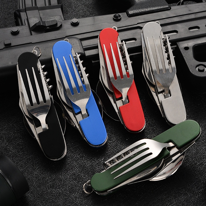 4 in 1 折りたたみ食器取り外し可能なキャンプ用品ステン - Camping Outdoor Cooking Table のレビューと価格