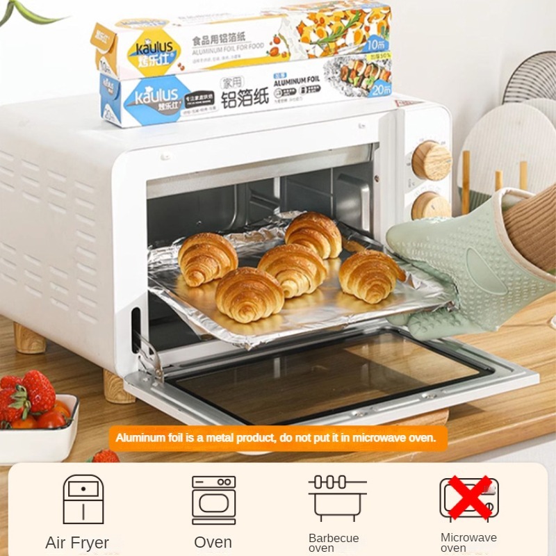 Zackoo 10/20/40 メートルアルミ箔ベーキングラ - Aluminum Foil Heavy Duty のレビューと価格