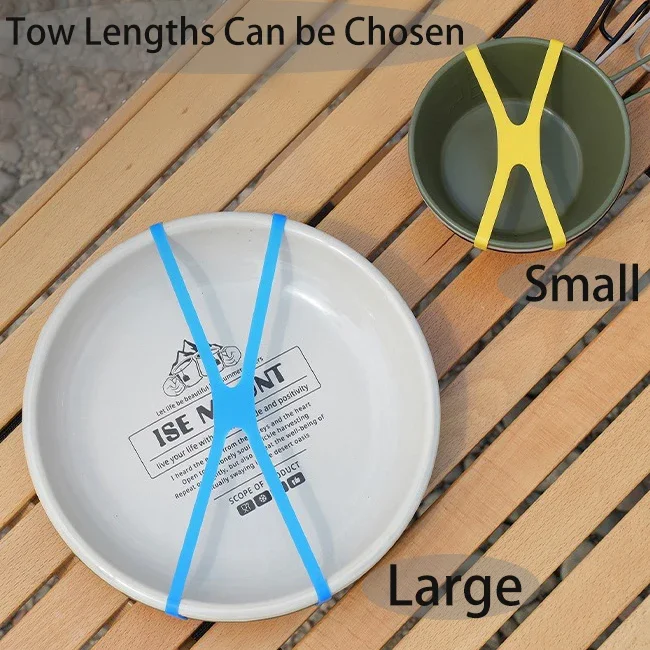 アウトドアキャンプ食器収納H型シリコンストラップ弾性、カラー - Camping Outdoor Cooking Table のレビューと価格