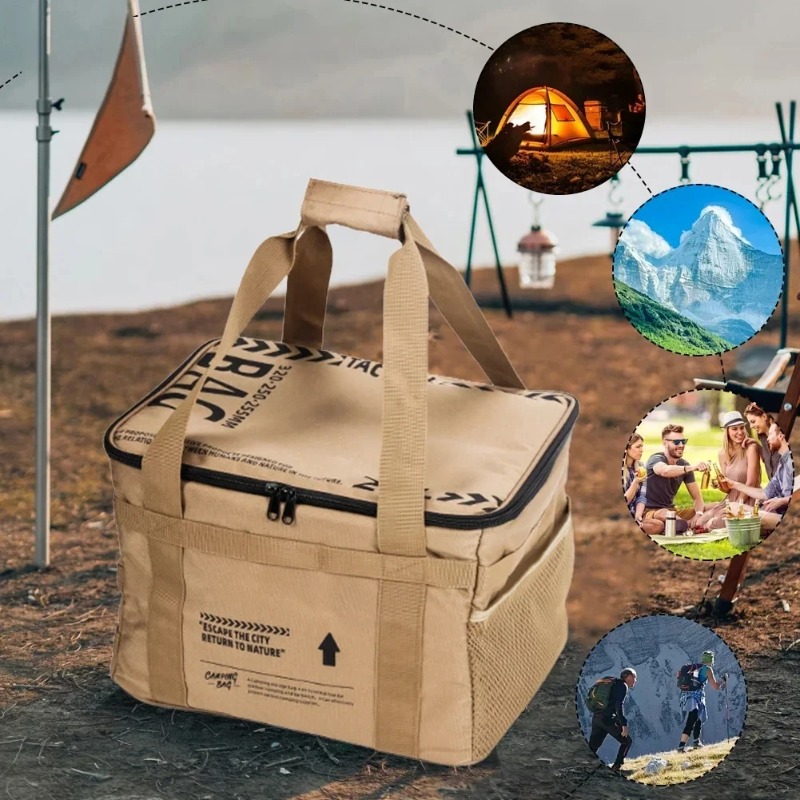 1 個 42L アウトドア戦術キャンプ収納バッグ断熱折りたた - Camping Outdoor Cooking Table のレビューと価格