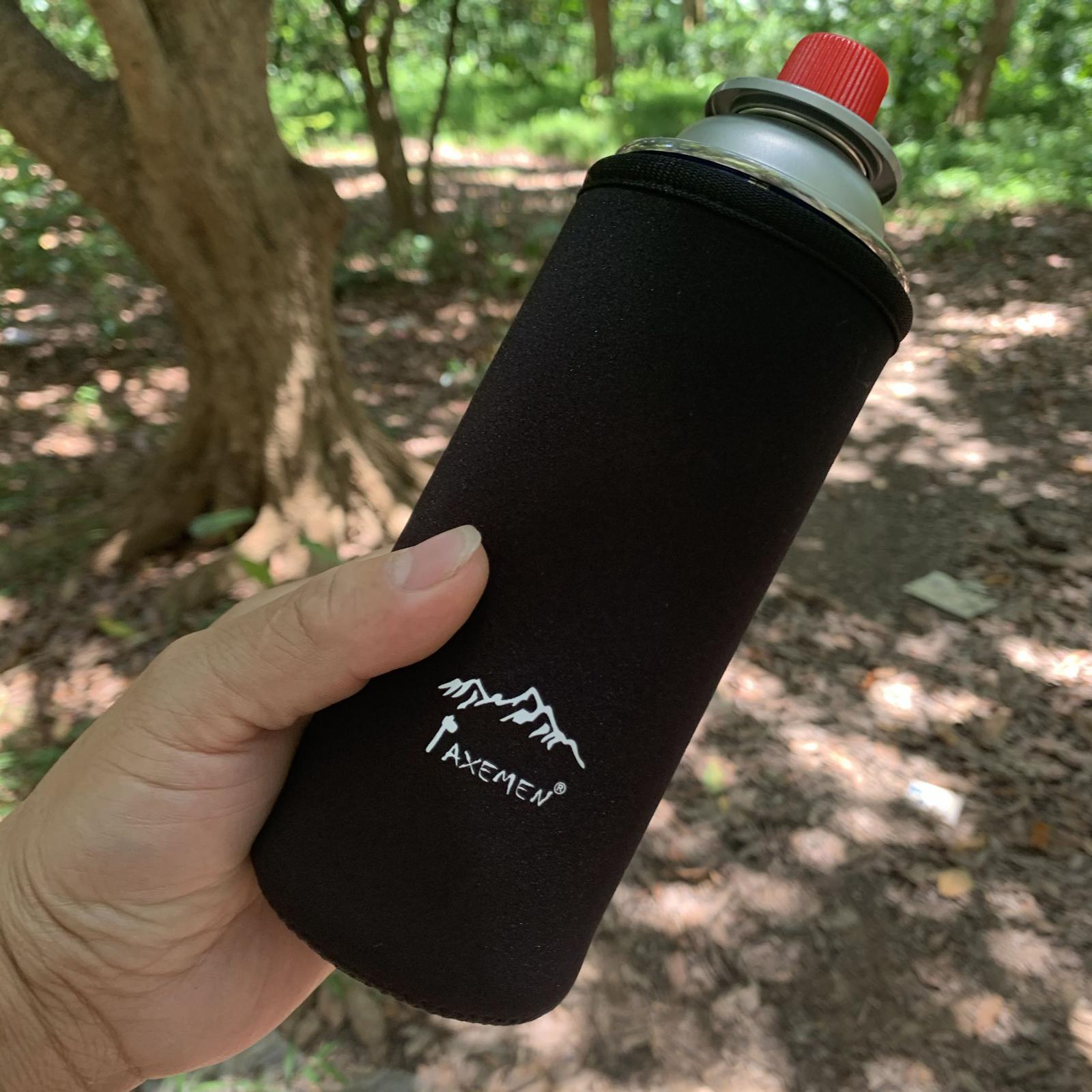 キャンプ用ガスボンベ,プロパンボトルホルダー,庭の保護,キャ - Camping Cooking Cover のレビューと価格