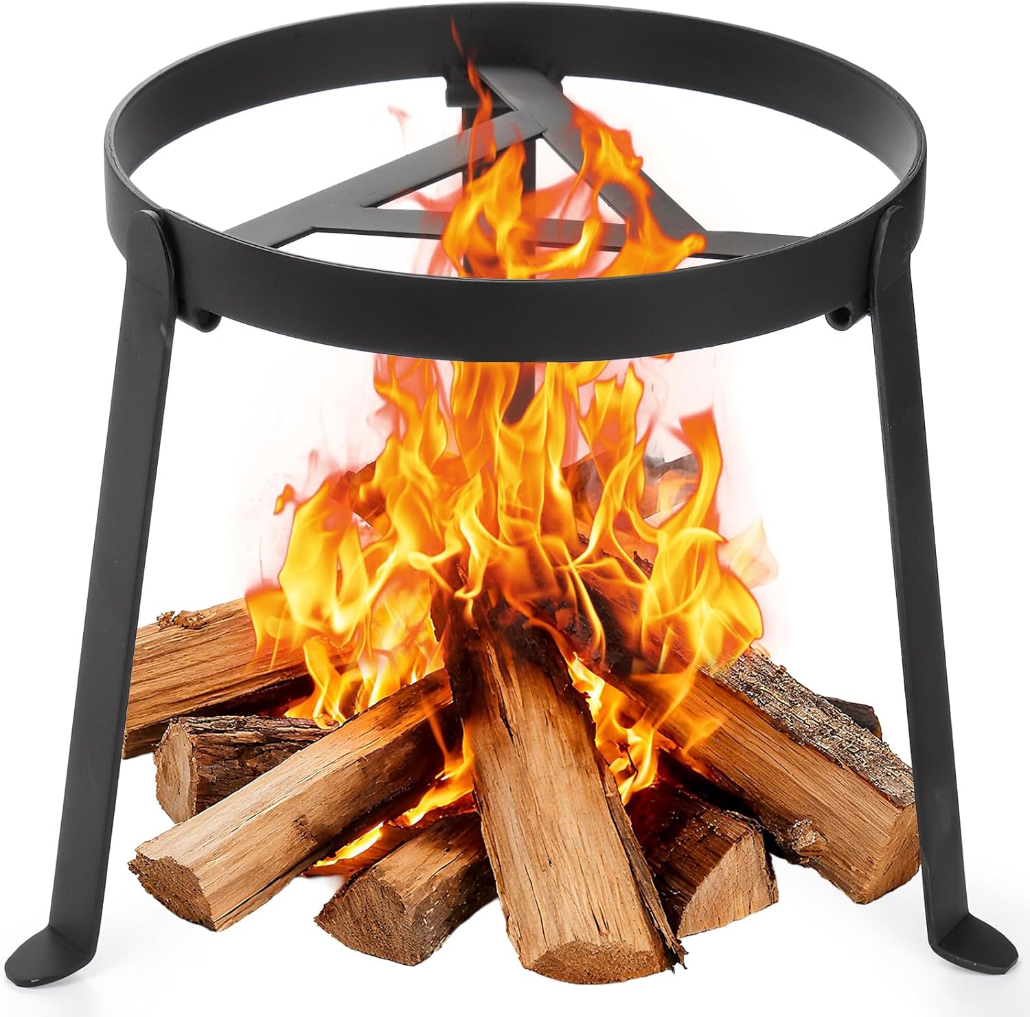 焚き火用三脚、折りたたみ式キャンプ用三脚グリル、オープンファ - Camping Cooking Open Fire のレビューと価格