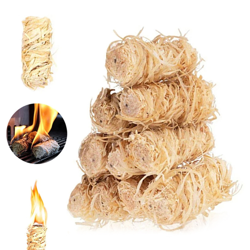 30/60/100/120個入り 天然ファイヤースターターワ - Charcoal Chimney Starter のレビューと価格