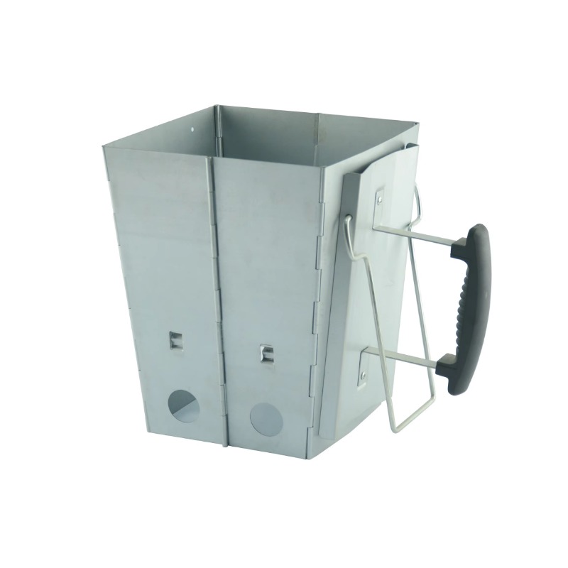 バーベキュー用メタルチニースターター、屋外チャコールファイヤ - Charcoal Chimney Starter のレビューと価格