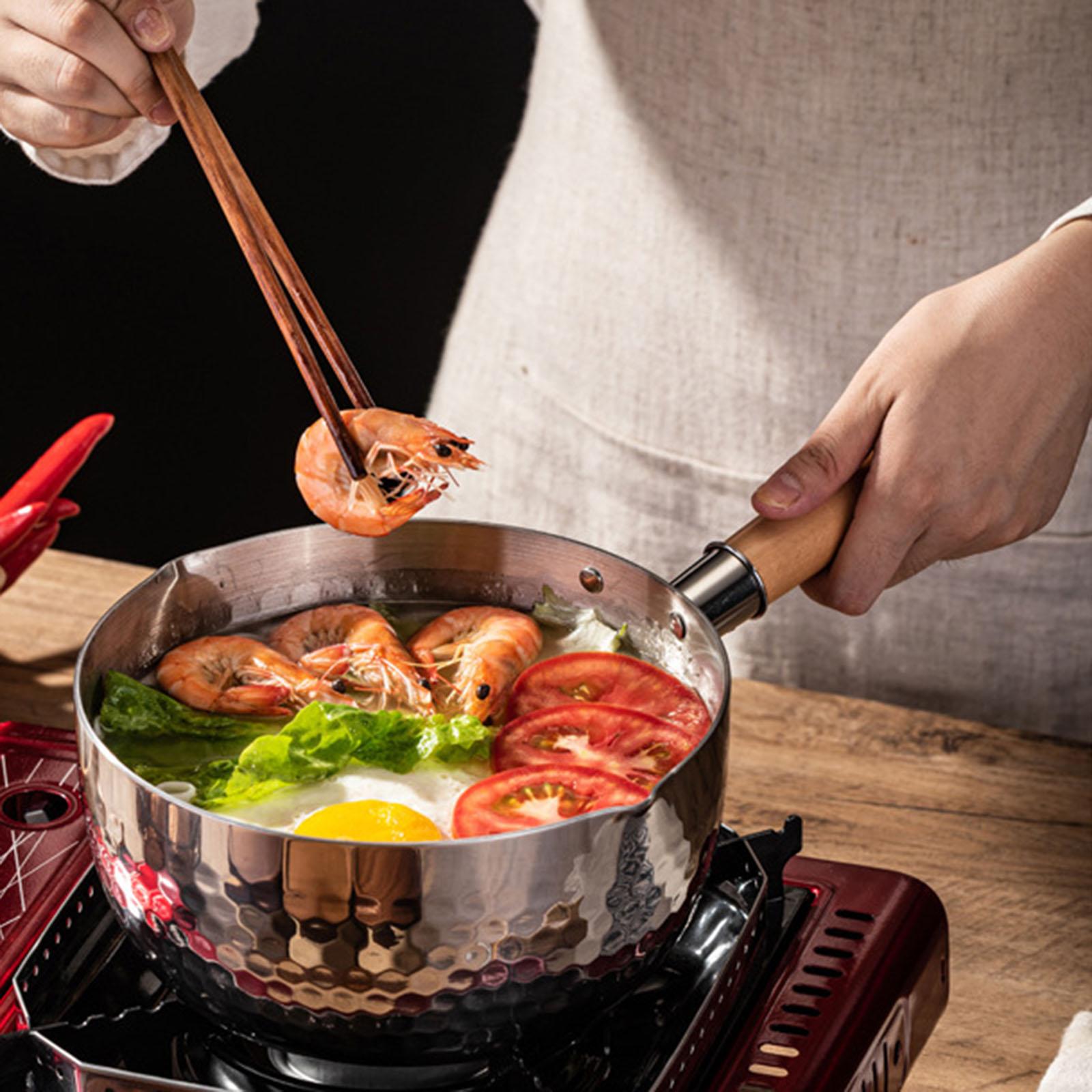 日本製蓋付き鍋 小さなミルクポット 便利な小型鍋 ミルクヌー - Japanese Camping Cooking のレビューと価格