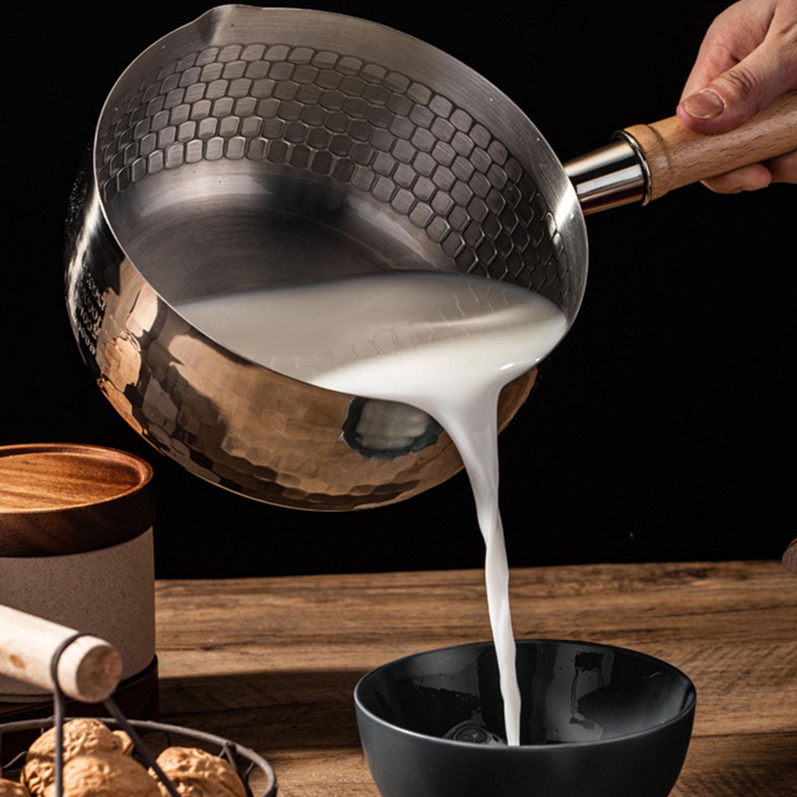 日本製蓋付き鍋 小さなミルクポット 便利な小型鍋 ミルクヌー - Japanese Camping Cooking のレビューと価格
