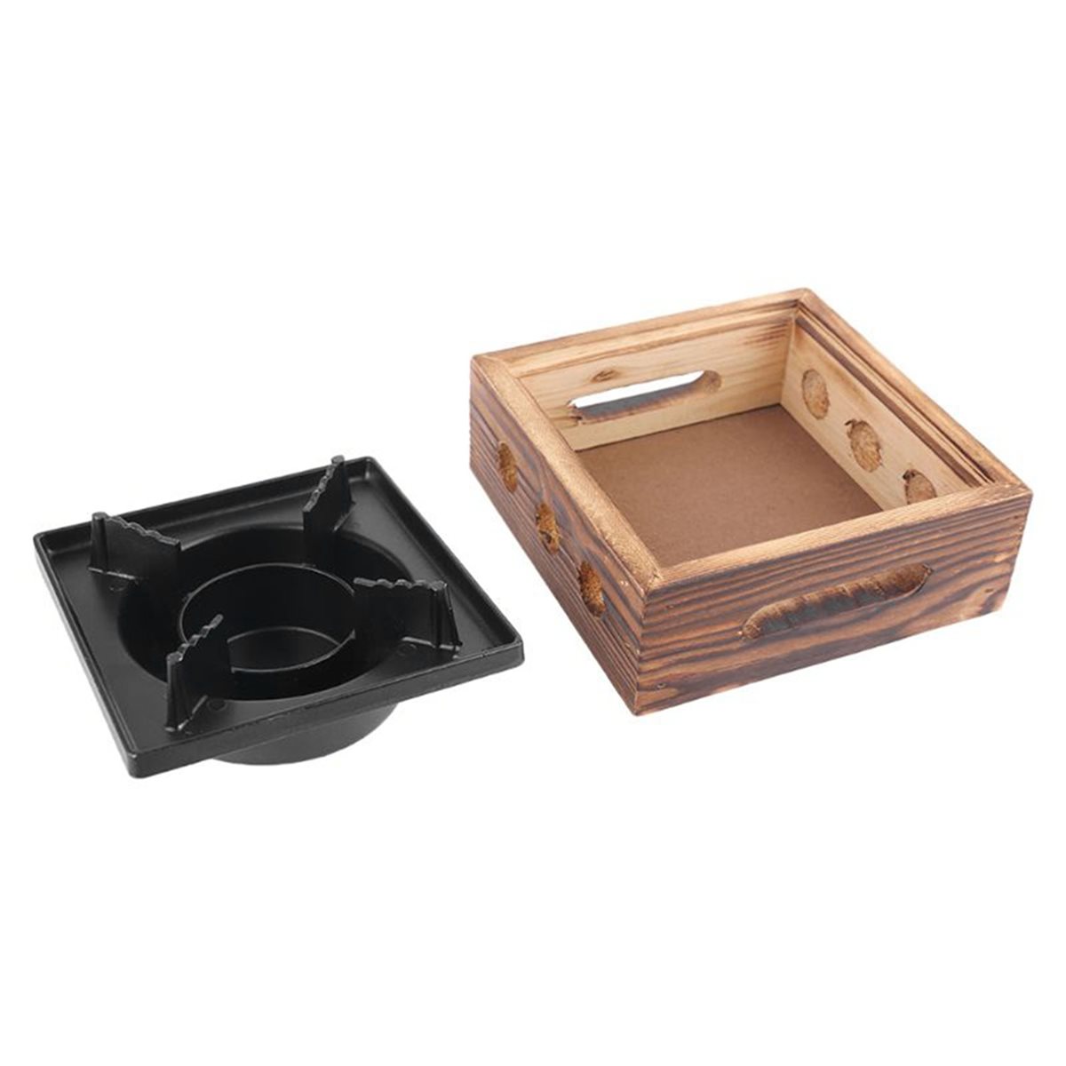 和風デザインの鍋、吊り下げ式コンロ、茶炉、屋外キャンプ用のレ - Japanese Camping Cooking のレビューと価格