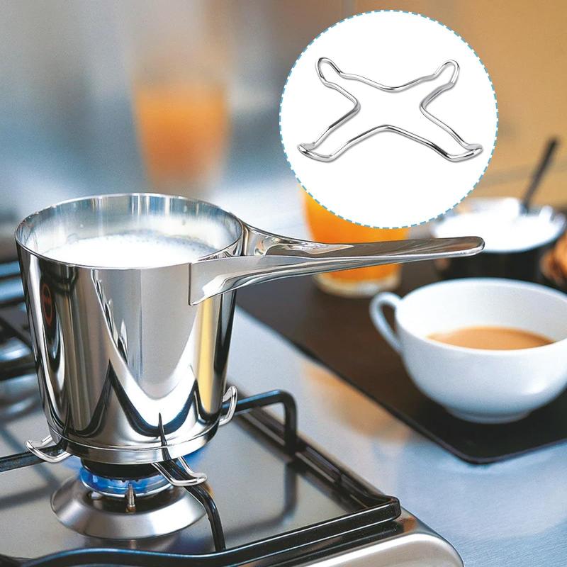 新しい1個入りガスストーブサポートスタンド、ステンレススチー - Camping Cooking Ring のレビューと価格