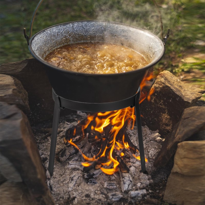 L71A 折りたたみ式キャンプ三脚スタンドグリル、直火調理機 - Camping Cooking Open Fire のレビューと価格