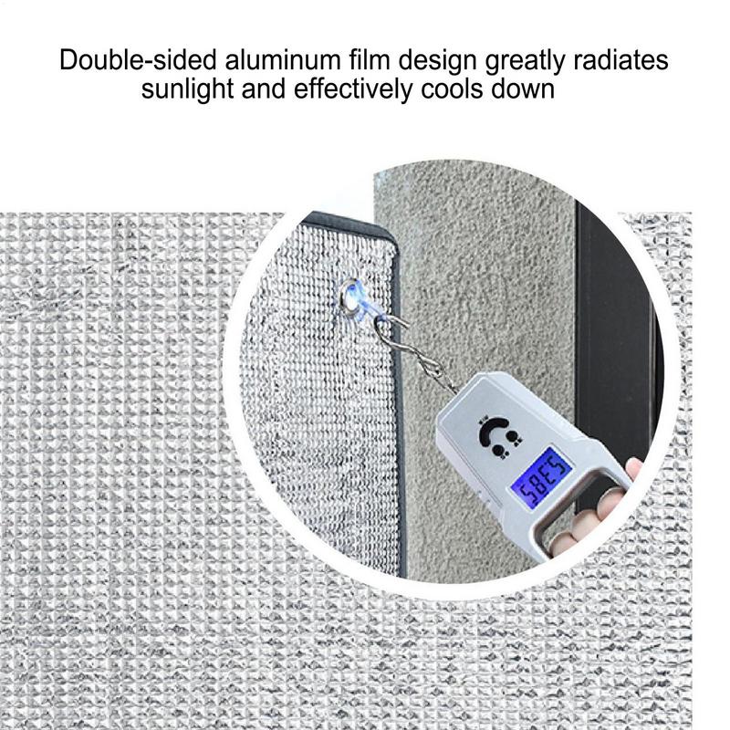 両面アルミ箔断熱窓断熱フィルム放射バリア反射箔断熱フィルム断 - Aluminum Foil Heavy Duty のレビューと価格