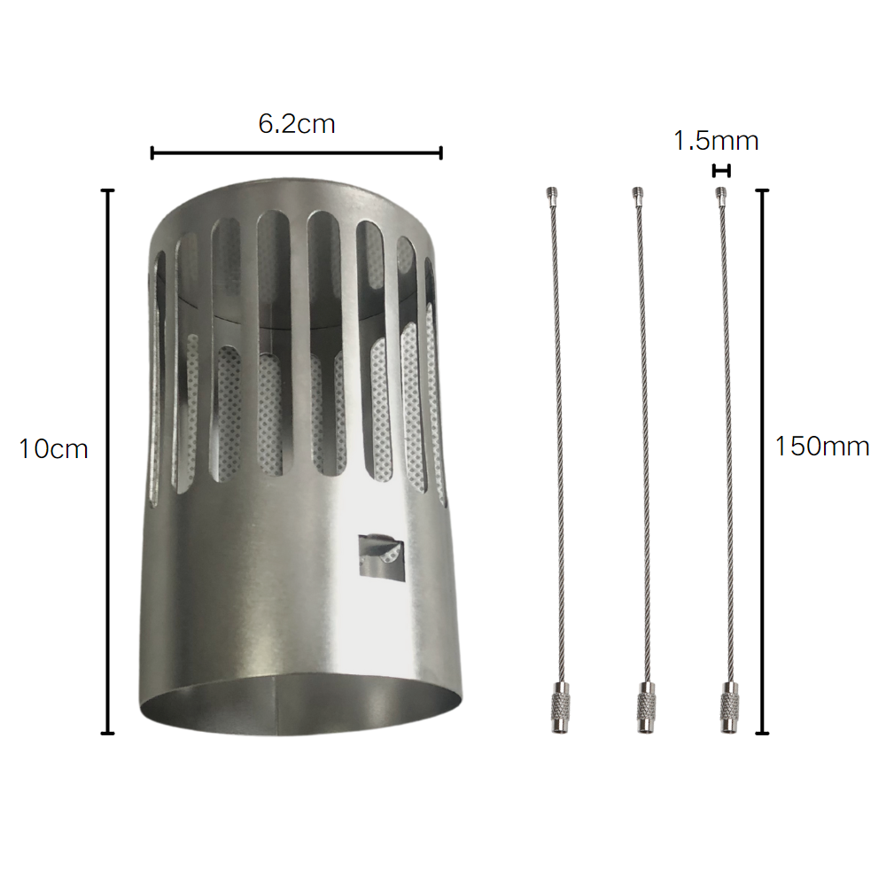 TEKL 屋外煙突スパークアレスターウッドストーブアクセサリ - Charcoal Chimney Starter のレビューと価格