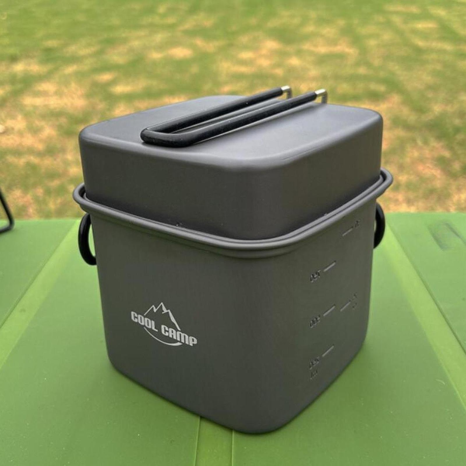 キャンプ用調理器具セット フライパン 旅行用 軽量 キャンプ - Camping Cooking Pots And Pans Set のレビューと価格