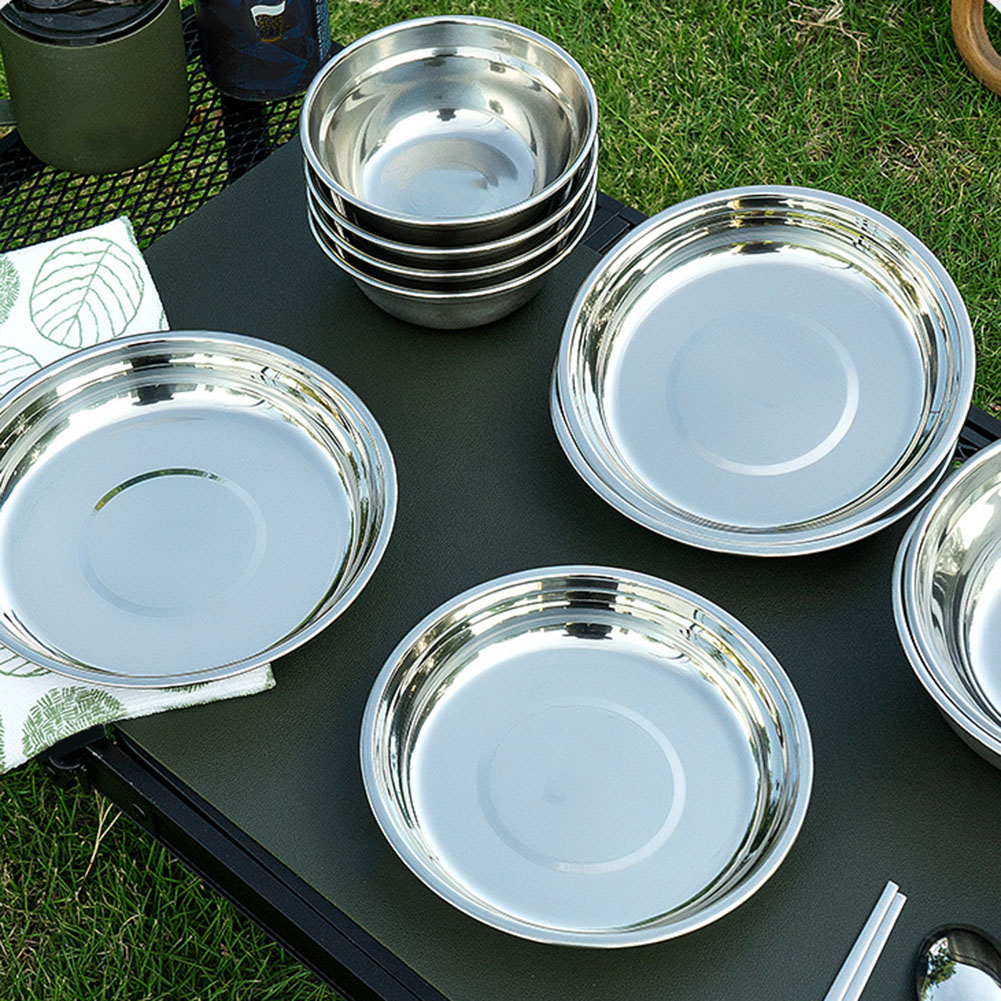 20個入りキャンプ用調理器具ポータブルダイニングプレートセッ - Camping Cooking Dining Set のレビューと価格