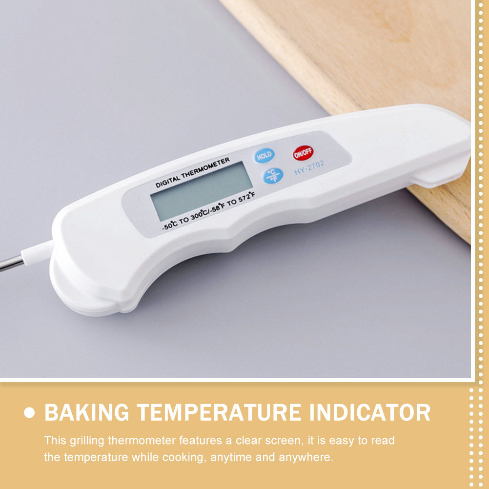 折りたたみ式デジタルキッチン温度計バーベキュー肉用温度計食品 - Camping With Cooking のレビューと価格