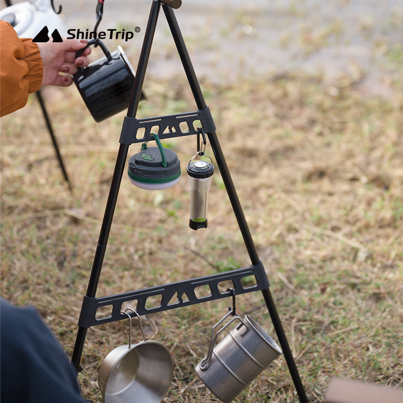 Shine Trip アウトドア キャンプ 三角棚 サイドバ - Camping Outdoor Cooking Table のレビューと価格