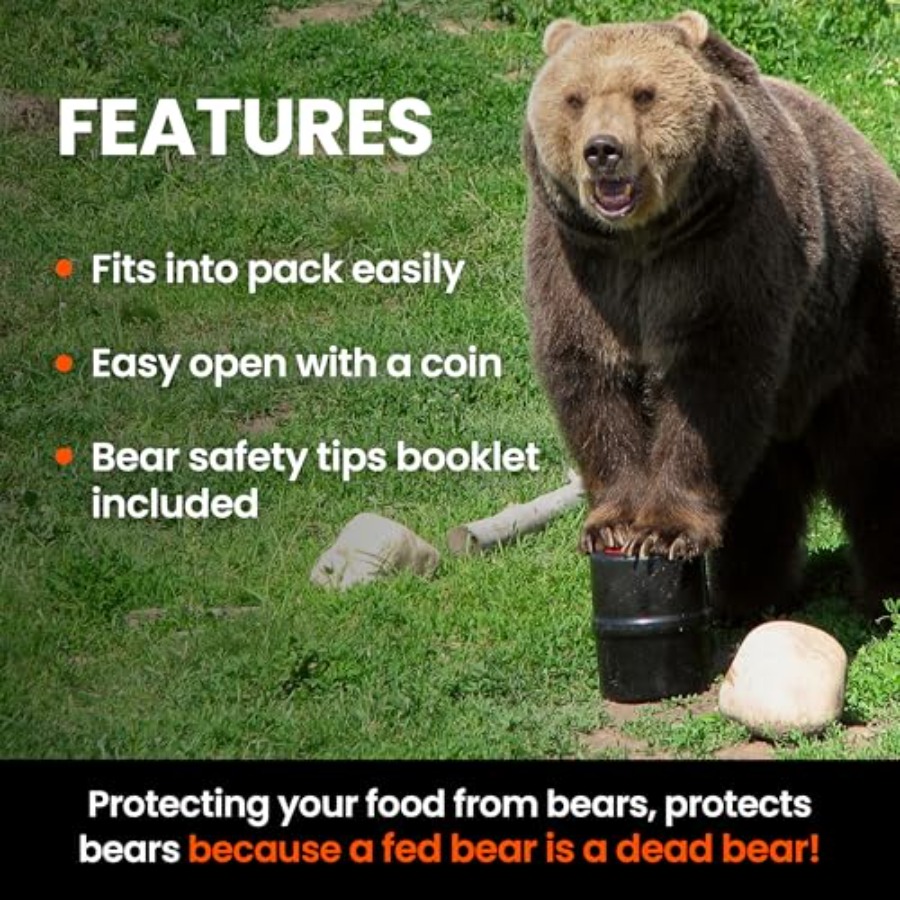 熊対策フードキャニスター IGBC承認済み 軽量耐熊容器 バ - Bear Canister Food のレビューと価格