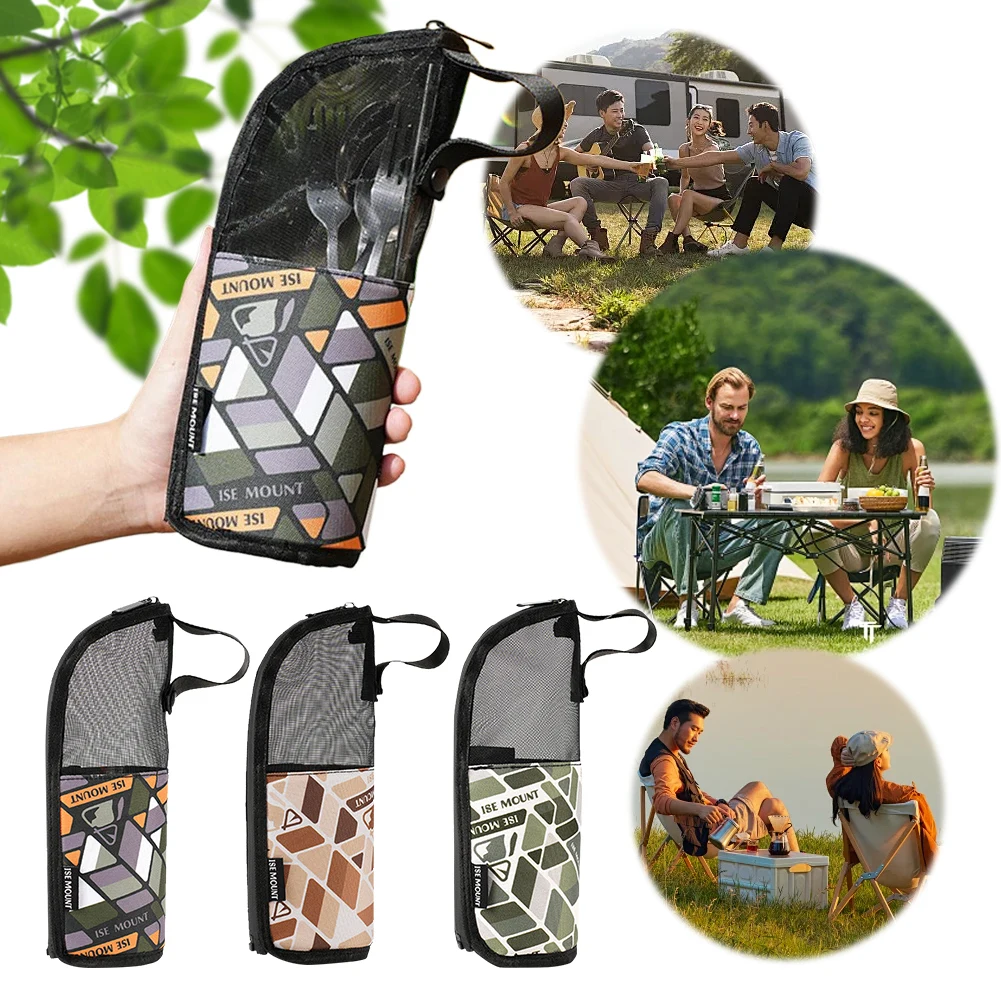 キャンプ調理器具収納袋防水キャンプ食器オーガナイザーポータブ - Camping Outdoor Cooking Table のレビューと価格