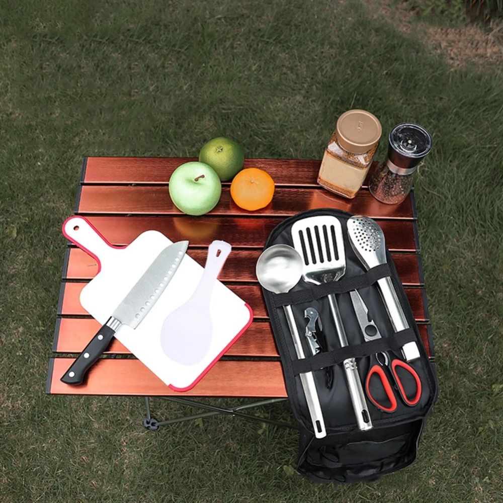 2024 ピクニック用品セット収納袋ハイキングキャンプバーベ - Camping Outdoor Cooking Table のレビューと価格