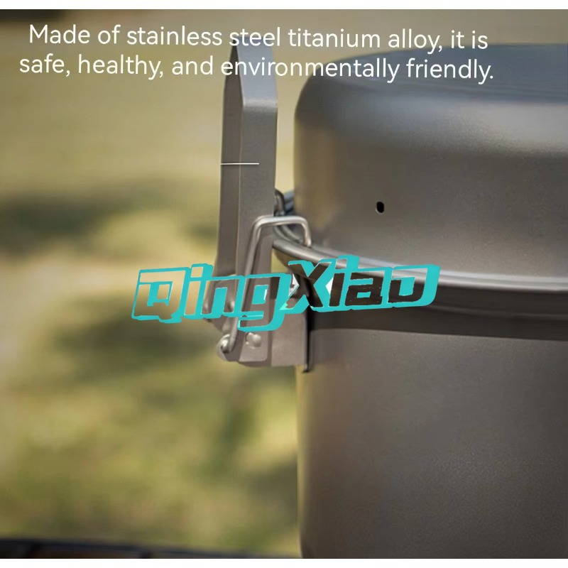 屋外用304ステンレス鋼多機能キャンプ調理器具鍋、蒸し、揚げ - Camping With Cooking のレビューと価格
