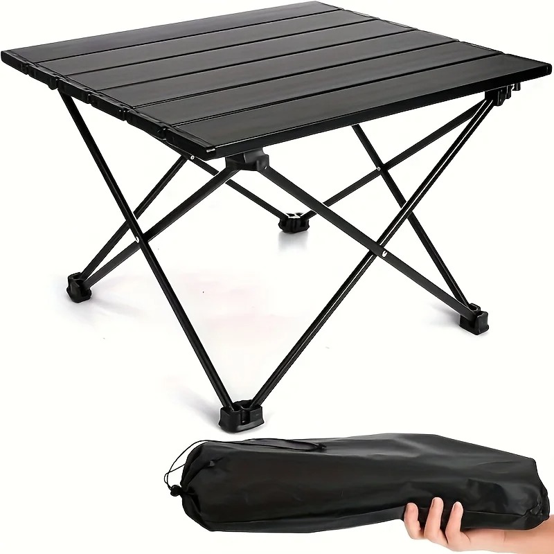 軽量で持ち運び可能な折りたたみ式キャンプテーブル、アウトドア - Camping Outdoor Cooking Table のレビューと価格