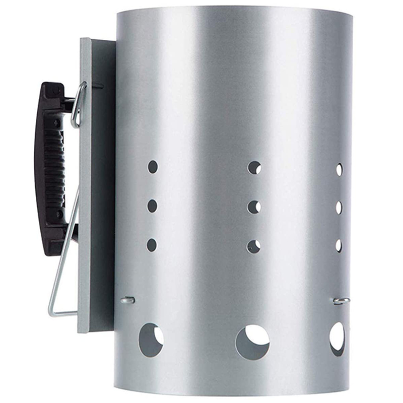 安全ハンドル付きチムニースターター、チャコールスターター、ウ - Charcoal Chimney Starter のレビューと価格