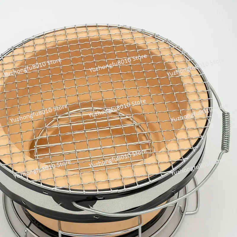 大型長方形チャコールグリル、日本製陶器グリル、卓上グリル、裏 - Japanese Camping Cooking のレビューと価格