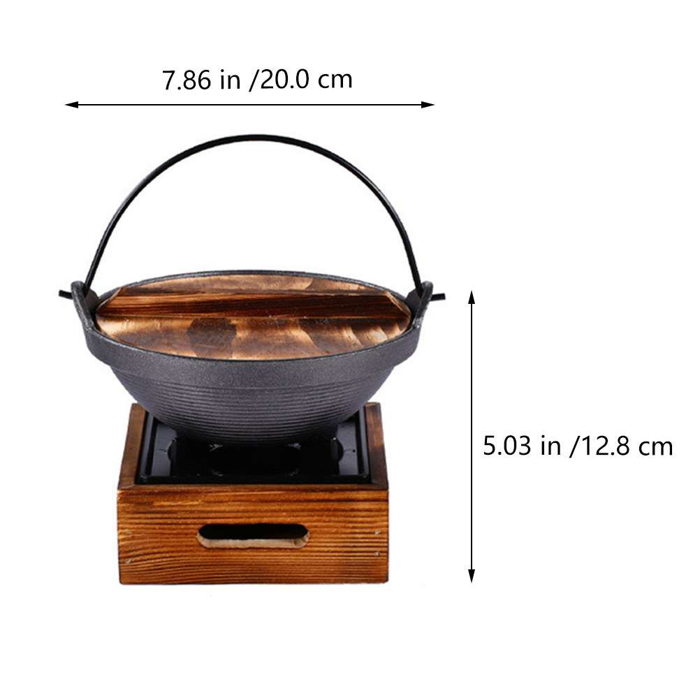 和風鋳鉄すきやき鍋 高耐久性高温対応スープ鍋 ノンスティック - Japanese Camping Cooking のレビューと価格