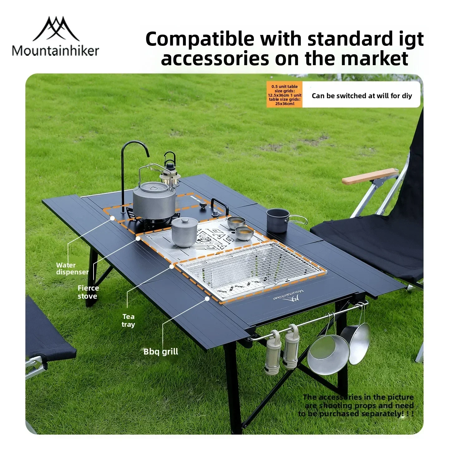 改良型折りたたみ式IGTキャンピングリフトテーブル、ポータブ - Japanese Camping Cooking のレビューと価格